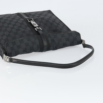 Gucci Jackie GG Canvas, Black, Canvas, Tote Bag