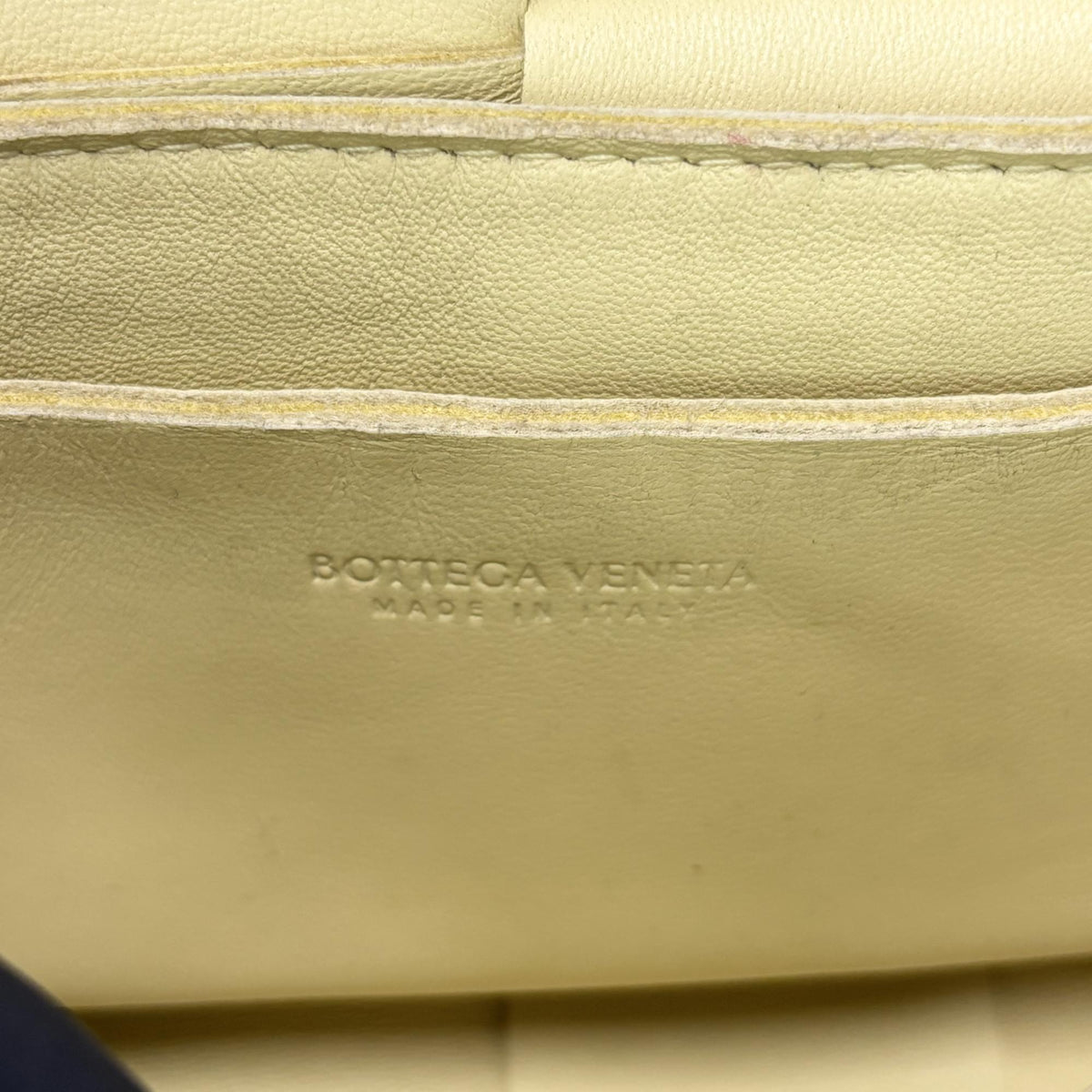 Bottega Veneta Fun Cassette Maxi Intrecciato Leather, Yellow, Leather, Crossbody Bag