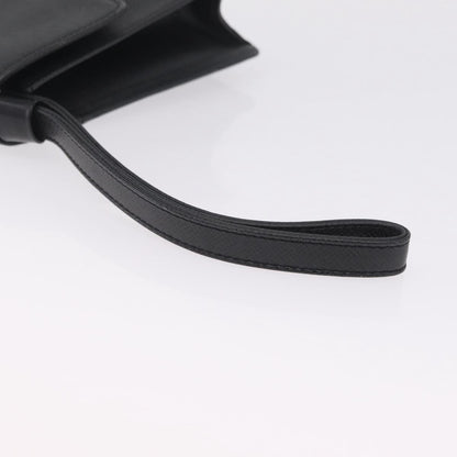 Louis Vuitton Selenga Pochette Taiga Leather, Gray, Leather, Clutch