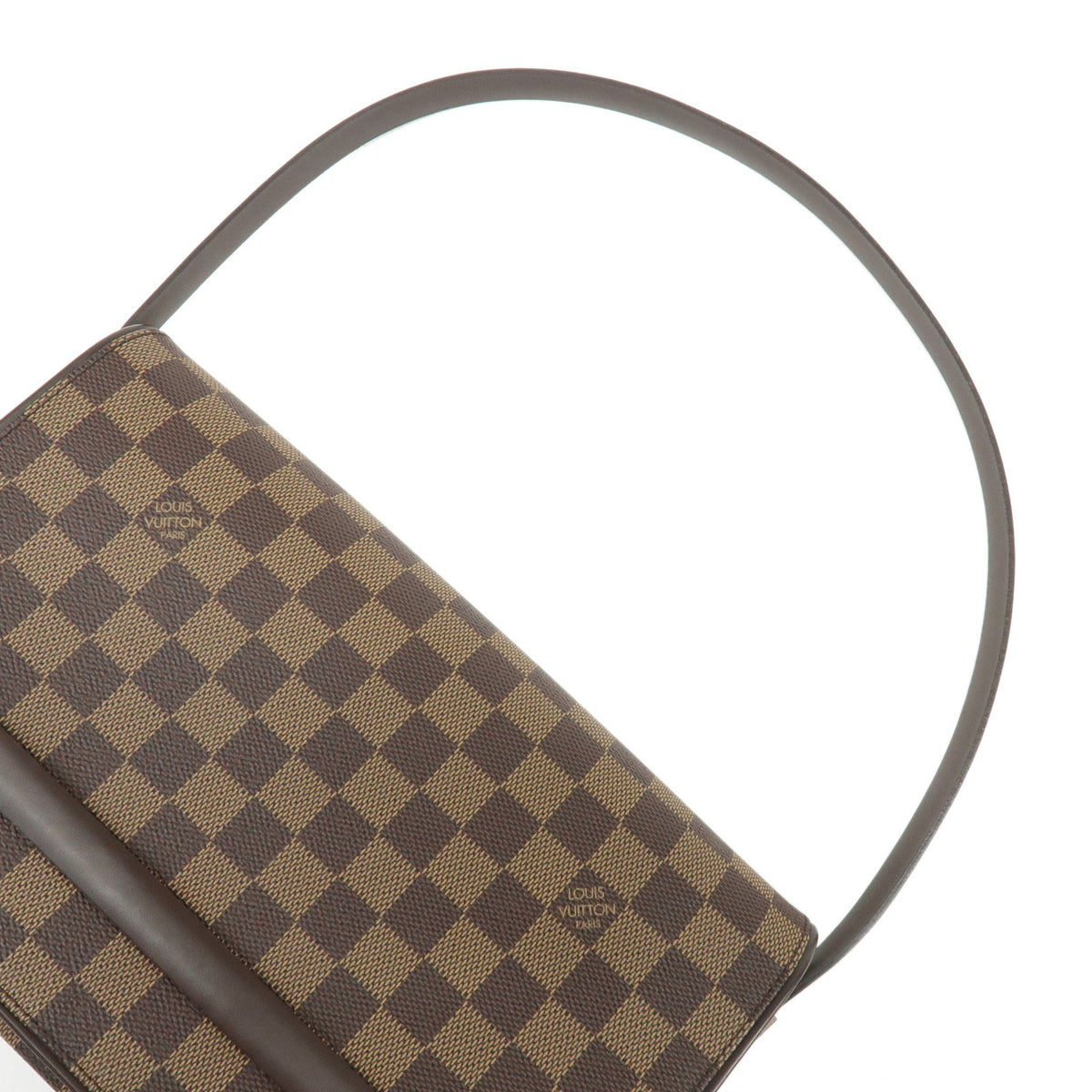 Louis Vuitton Tribeca Damier, Brown, Canvas, Handbag