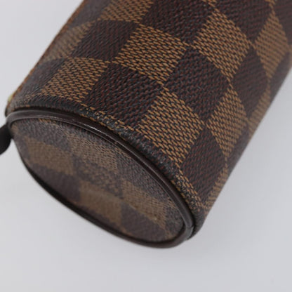 Louis Vuitton Papillon Pochette Damier, Brown, Canvas, Clutch