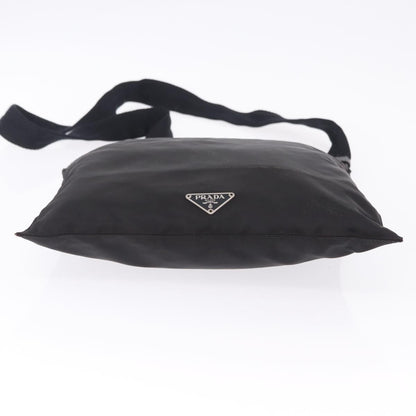 Prada Shoulder Tessuto, Black, Nylon, Shoulder Bag