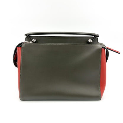 Fendi DotCom Click Quilted Leather, Multicolour, Leather, Shoulder Bag