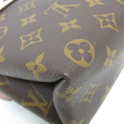 Louis Vuitton Locky Monogram Canvas with Leather, Brown, Canvas, Handbag