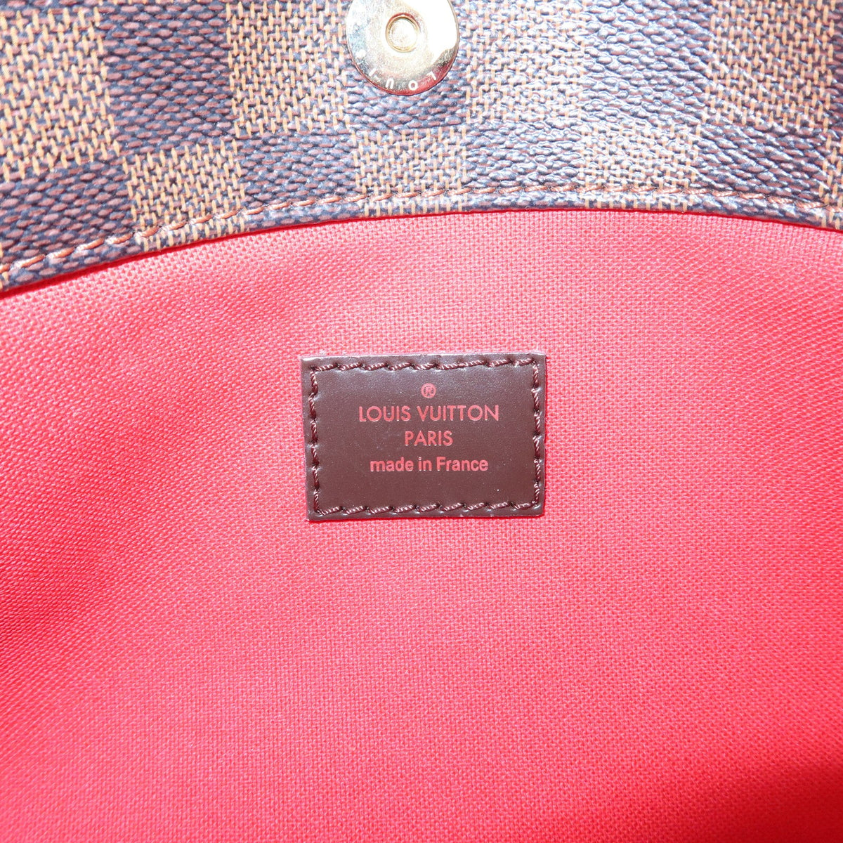 Louis Vuitton Bloomsbury Damier, Brown, Canvas, Shoulder Bag