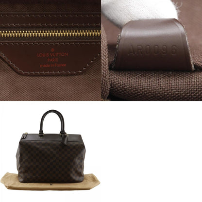 Louis Vuitton Greenwich Damier Ebene, Brown, Canvas, Handbag
