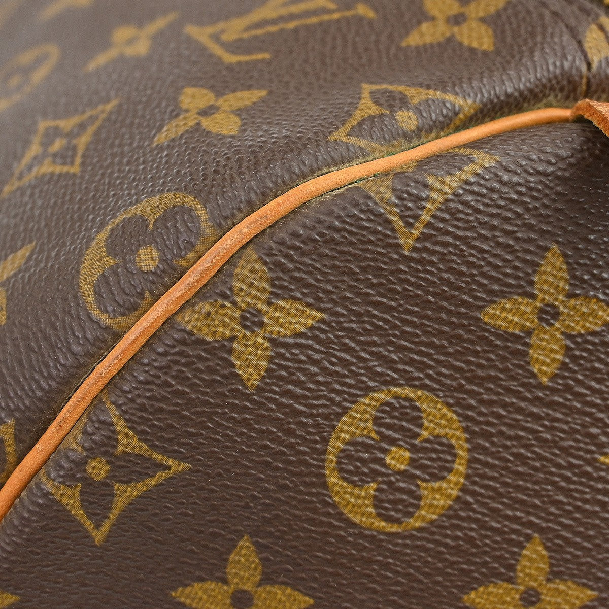 Louis Vuitton Keepall Monogram Canvas, Brown, Canvas, Travel Bag