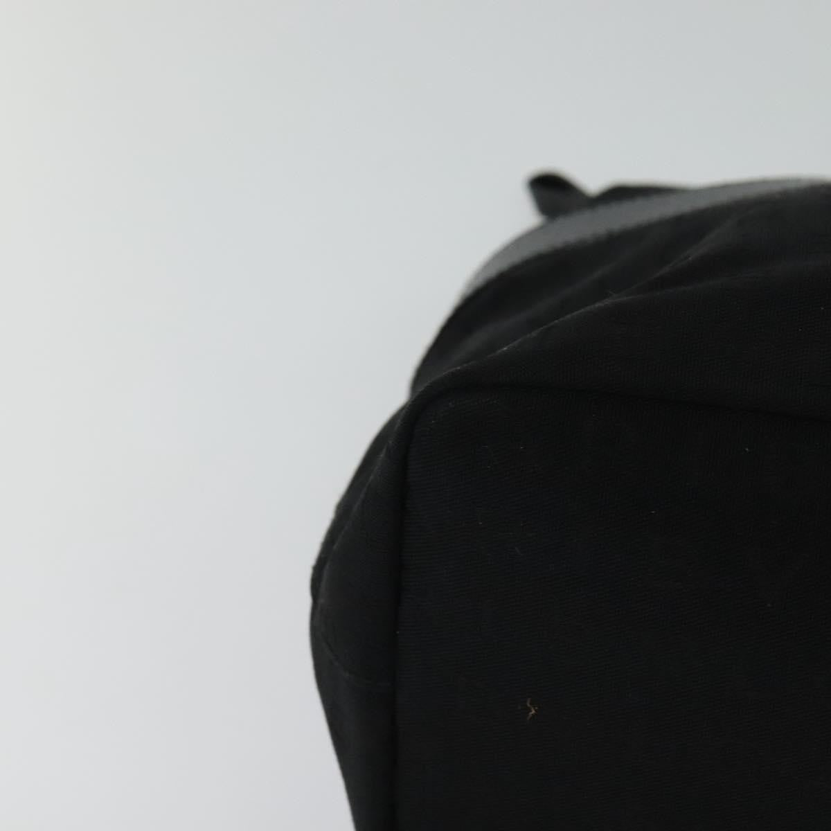 Bvlgari Logomania Canvas, Black, Canvas, Shoulder Bag