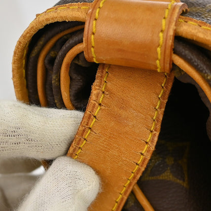 Louis Vuitton Saumur Monogram Canvas, Brown, Canvas, Shoulder Bag