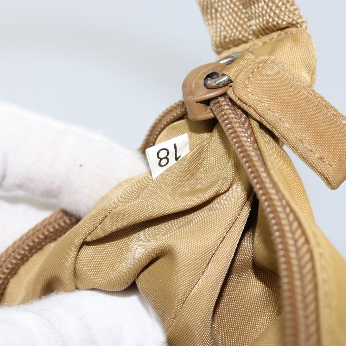 Prada Re-Edition 2000 Hobo Tessuto, Beige, Nylon, Shoulder Bag