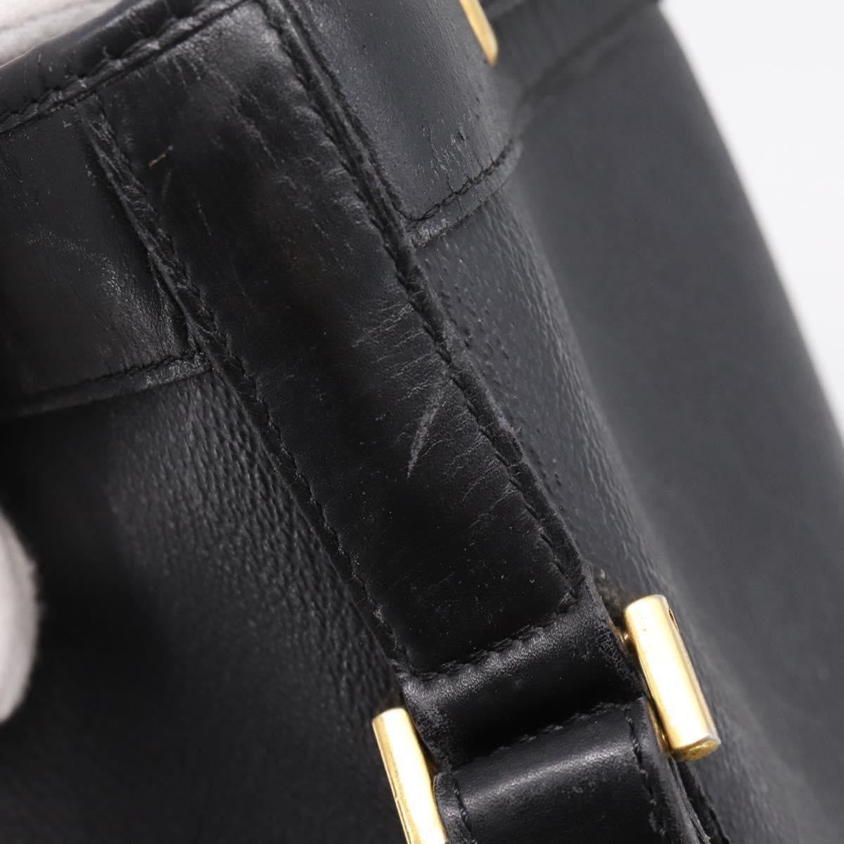 Christian Dior Vintage Honeycomb Canvas, Black, Canvas, Shoulder Bag
