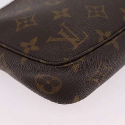 Louis Vuitton Pochette Accessoires NM Monogram Canvas, Brown, Canvas, Clutch