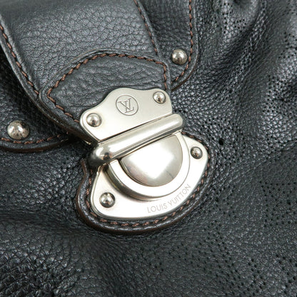 Louis Vuitton Solar Mahina Leather, Black, Leather, Handbag