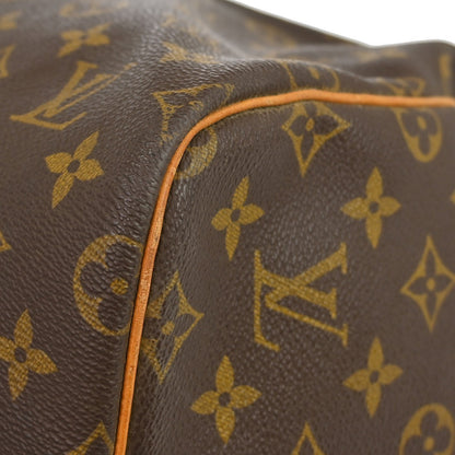 Louis Vuitton Keepall Monogram Canvas, Brown, Canvas, Travel Bag
