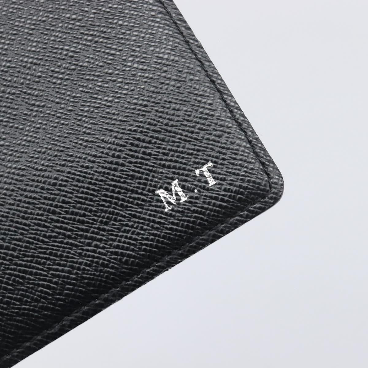 Louis Vuitton Passport Cover Damier Graphite, Gray, Canvas, Briefcase