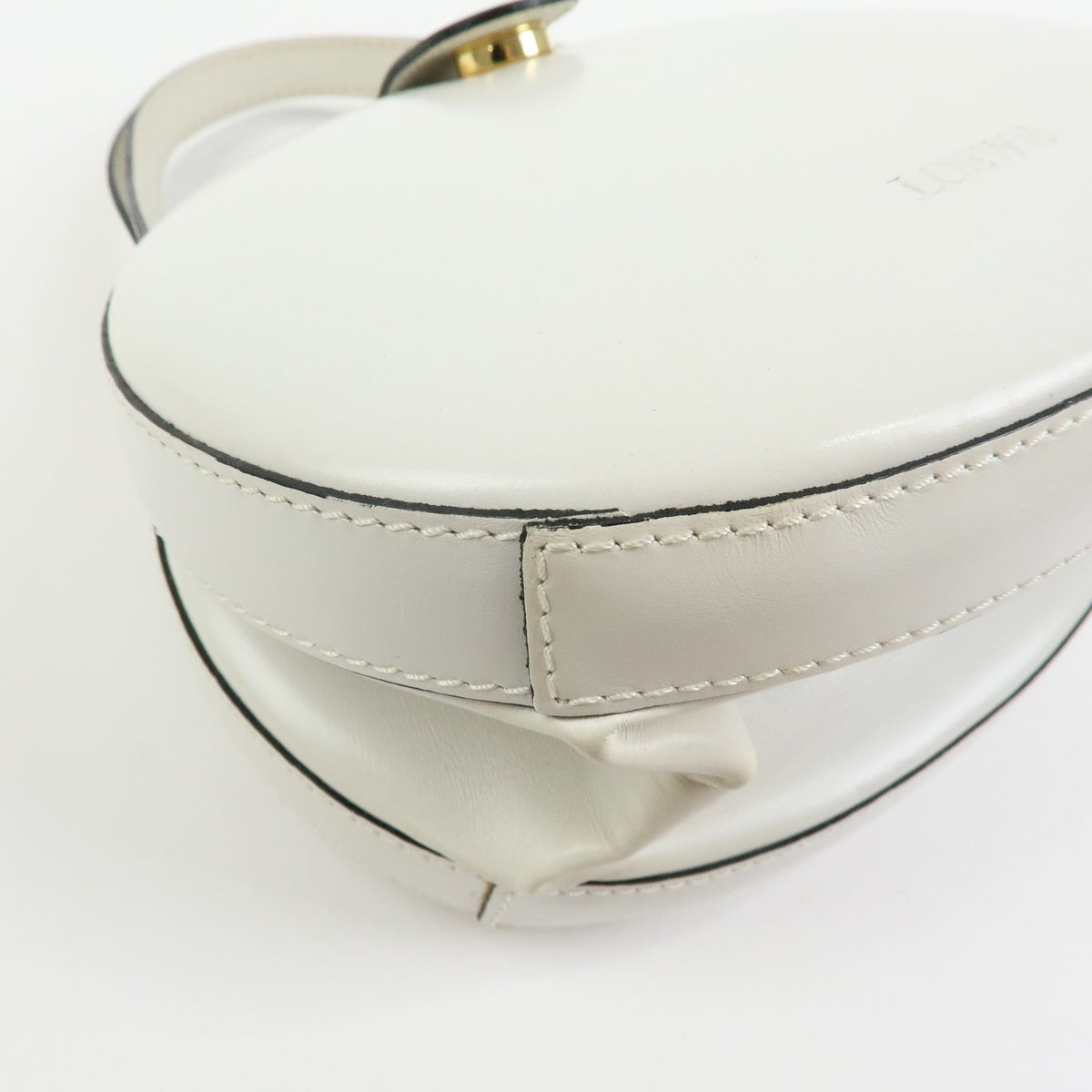 Loewe Vintage Leather, White, Leather, Shoulder Bag