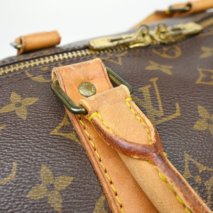 Louis Vuitton Keepall Monogram, Brown, Canvas, Travel Bag