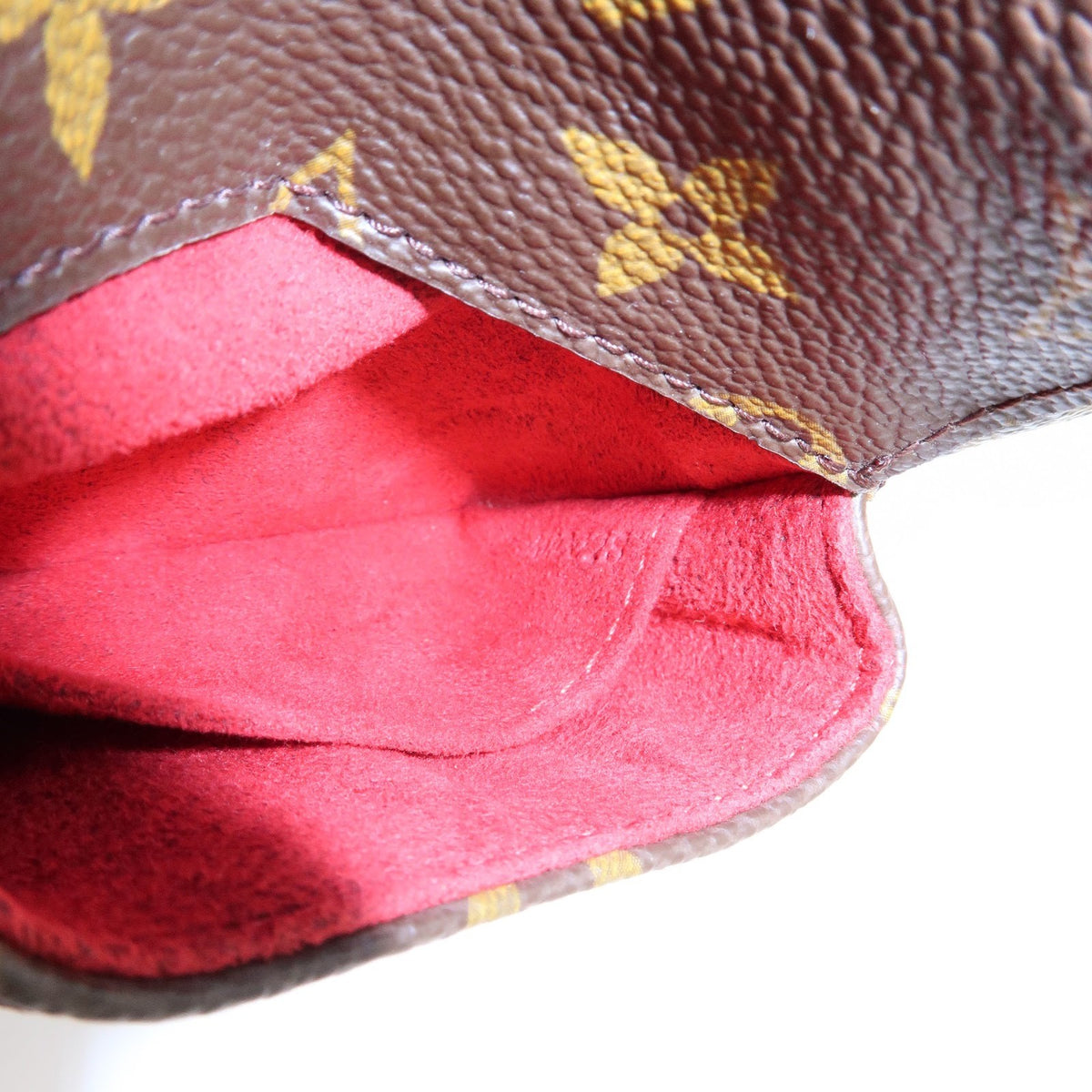 Louis Vuitton Partition Wristlet Clutch Monogram Canvas, Brown, Canvas, Clutch