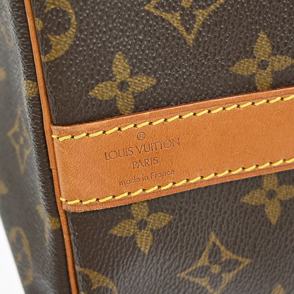 Louis Vuitton Keepall Bandoulière Monogram, Brown, Canvas, Travel Bag