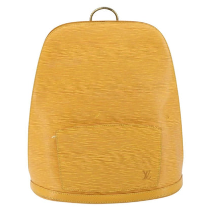 Louis Vuitton Gobelins Epi Leather, Yellow, Leather, Backpack
