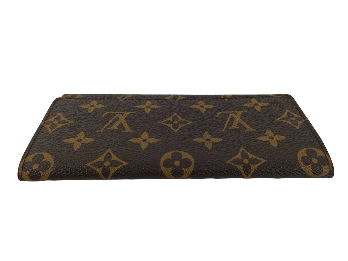 Louis Vuitton Sarah Monogram Canvas, Brown, Canvas, Wallet