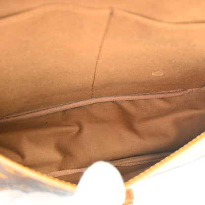 Louis Vuitton Saumur Monogram Canvas, Brown, Canvas, Shoulder Bag