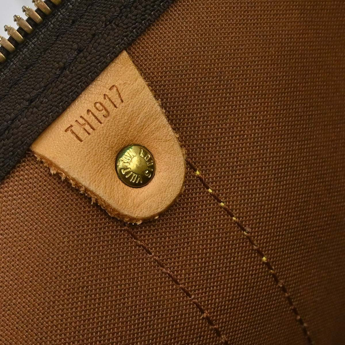 Louis Vuitton Keepall Bandouliere Monogram Canvas, Brown, Canvas, Travel Bag