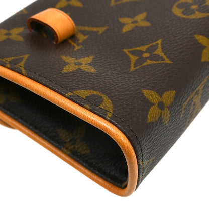 Louis Vuitton Florentine Monogram, Brown, Canvas, Clutch