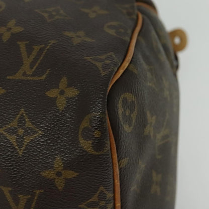 Louis Vuitton Speedy Handbag Monogram Canvas, BROWN, CANVAS, Handbag