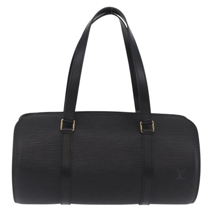 Louis Vuitton Soufflot Epi Leather, Black, Leather, Tote Bag