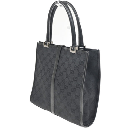 Gucci Jackie Tote GG Canvas and leather, Black, Canvas, Handbag