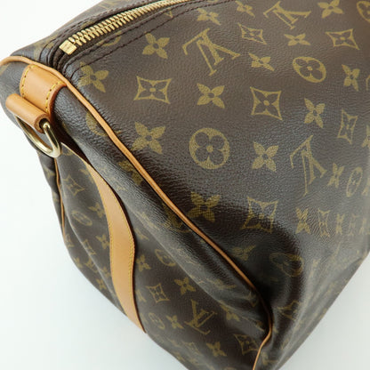 Louis Vuitton Keepall Bandouliere Monogram Canvas, Brown, Canvas, Travel Bag