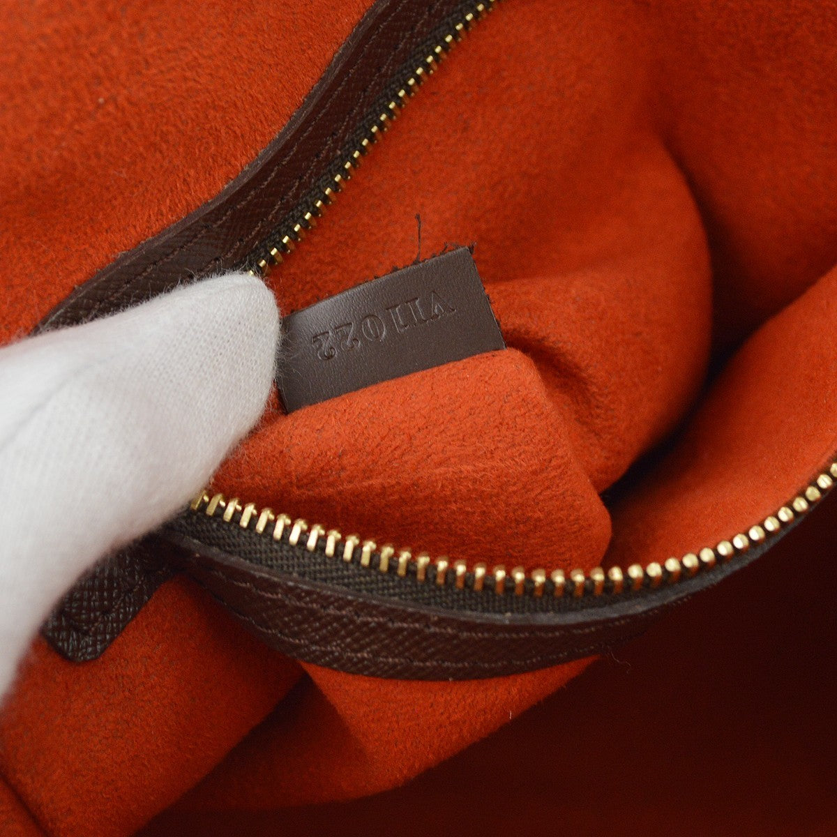 Louis Vuitton Brera Damier Ebene, Brown, Canvas, Handbag