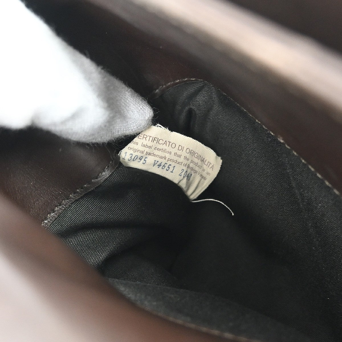 Bottega Veneta Envelope Intrecciato Nappa, Brown, Leather, Briefcase