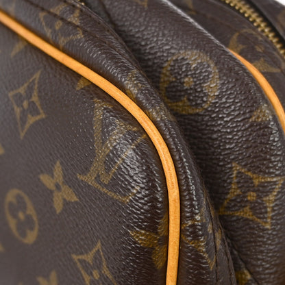 Louis Vuitton Reporter Monogram, Brown, Canvas, Shoulder Bag