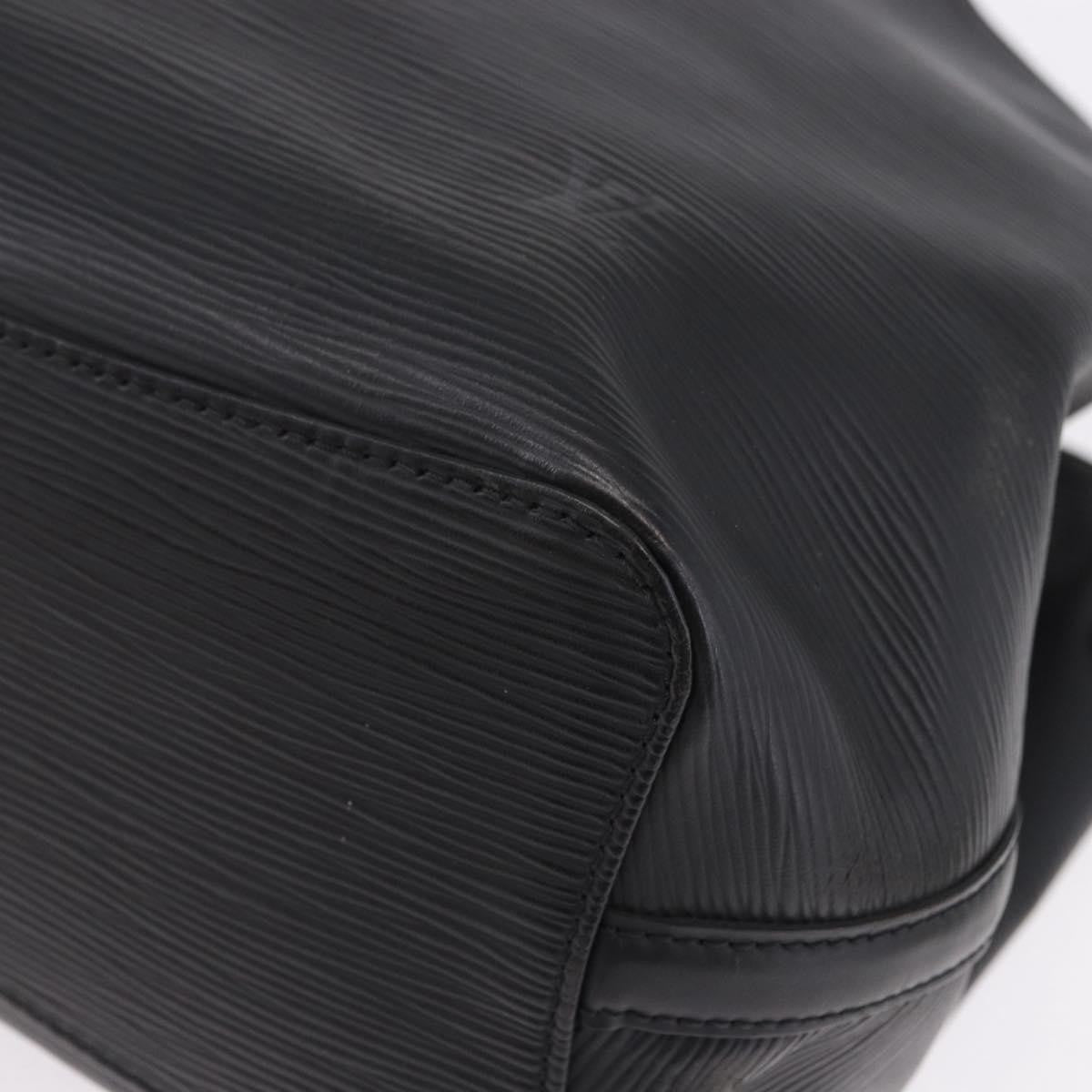 Louis Vuitton Mandara Epi, Black, Leather, Shoulder Bag