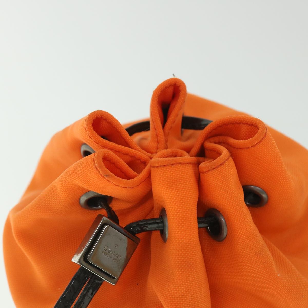 Gucci GG canvas Canvas, Orange, Canvas, Clutch
