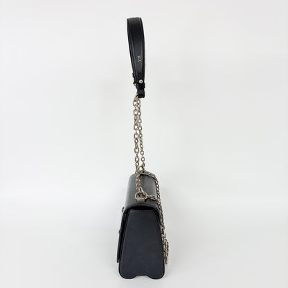 Louis Vuitton Twist Epi Leather, Black, Leather, Handbag