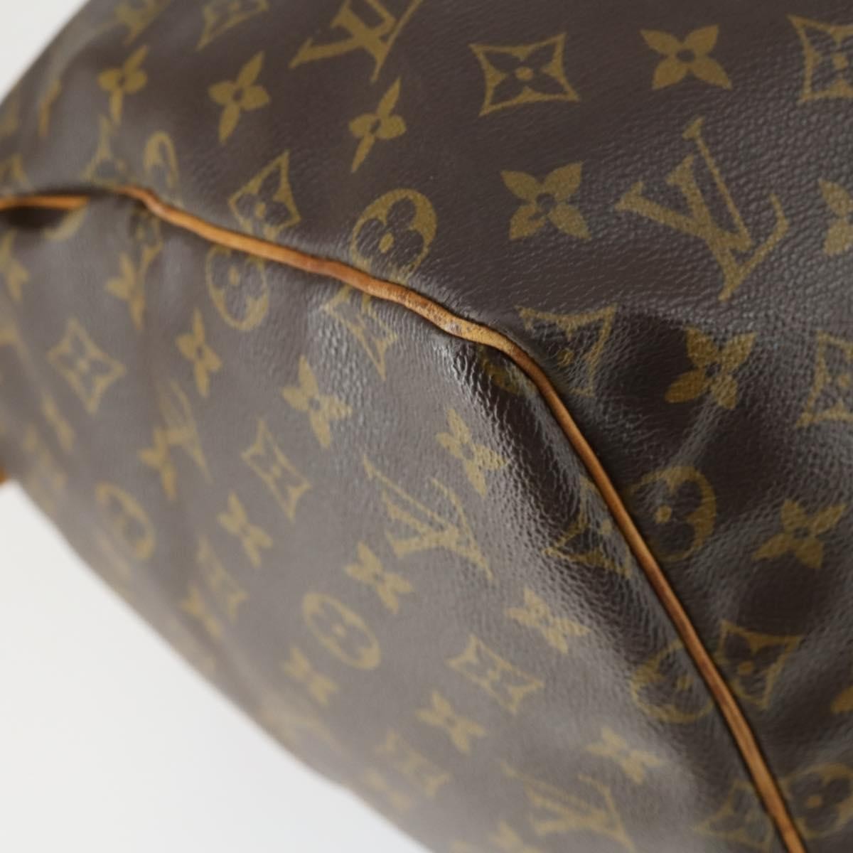 Louis Vuitton Keepall Monogram Canvas, Brown, Canvas, Travel Bag