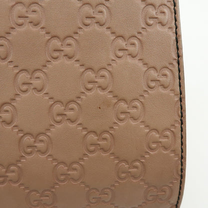 Gucci Emily Chain Flap Guccissima Leather, Pink, Leather, Handbag