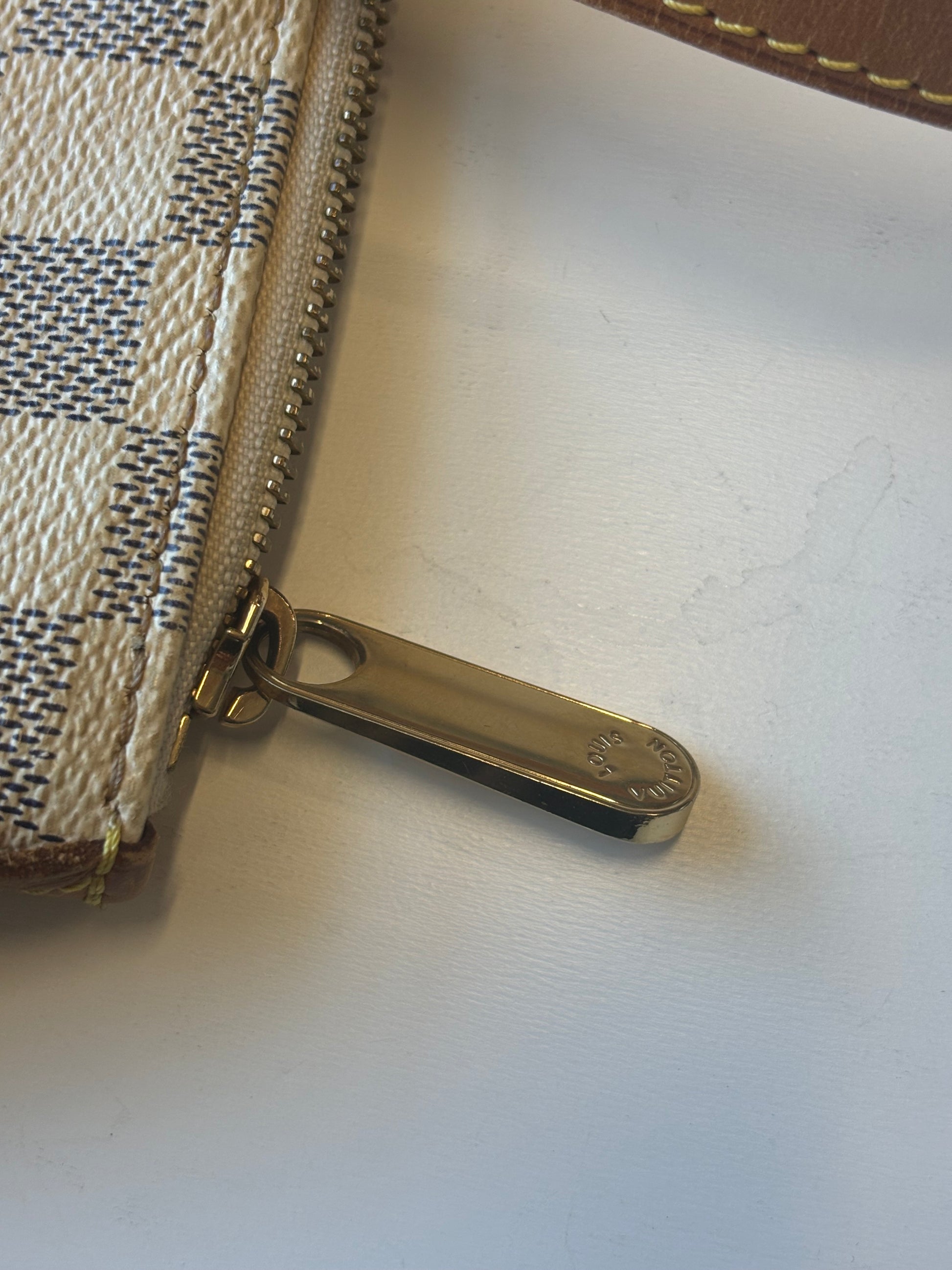 Louis Vuitton Totally Damier, Neutral, Canvas, Tote Bag