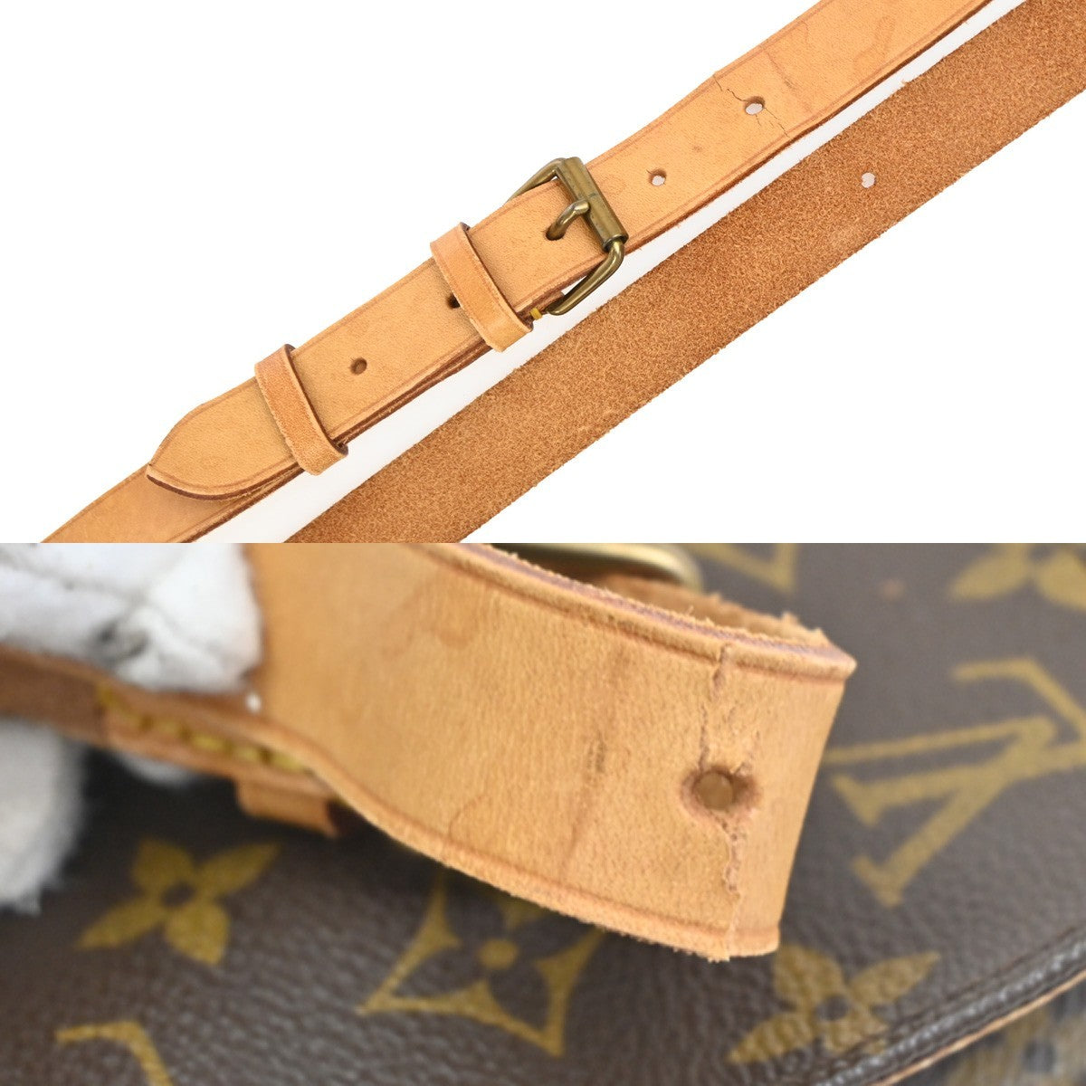 Louis Vuitton Cartouchiere Monogram Canvas, Brown, Canvas, Handbag