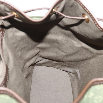 Louis Vuitton Vintage Montsouris Mini Lin, Khaki, Canvas, Backpack