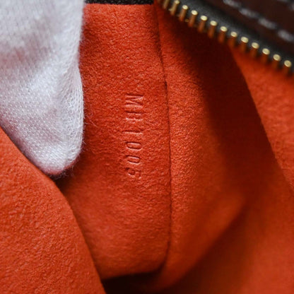Louis Vuitton Uzes Damier Ebene, Brown, Canvas, Tote Bag