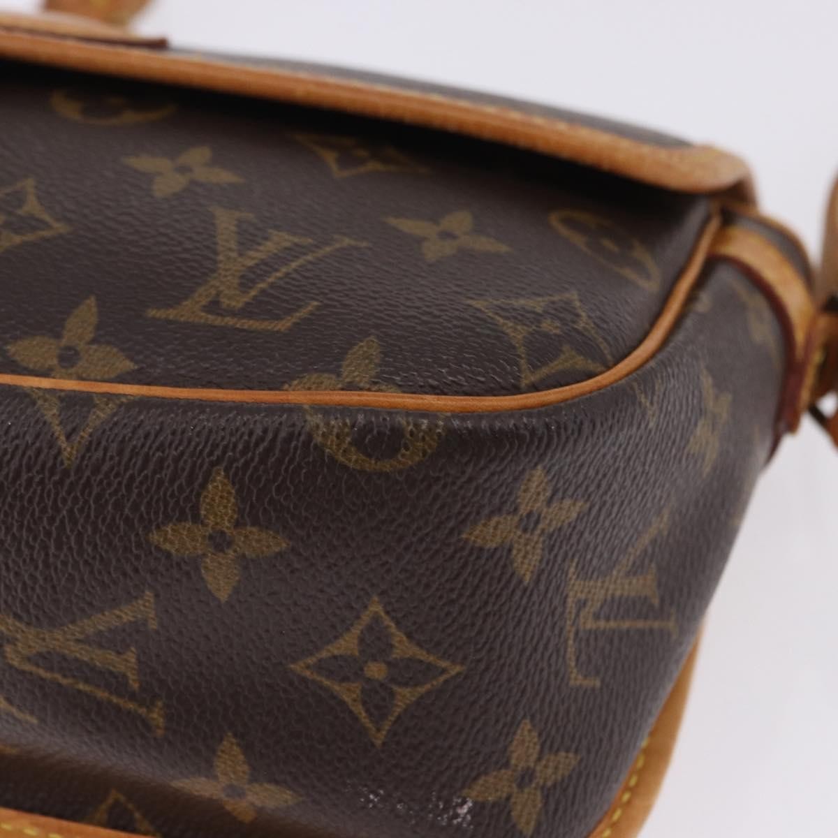 Louis Vuitton Sologne Monogram, Brown, Canvas, Shoulder Bag