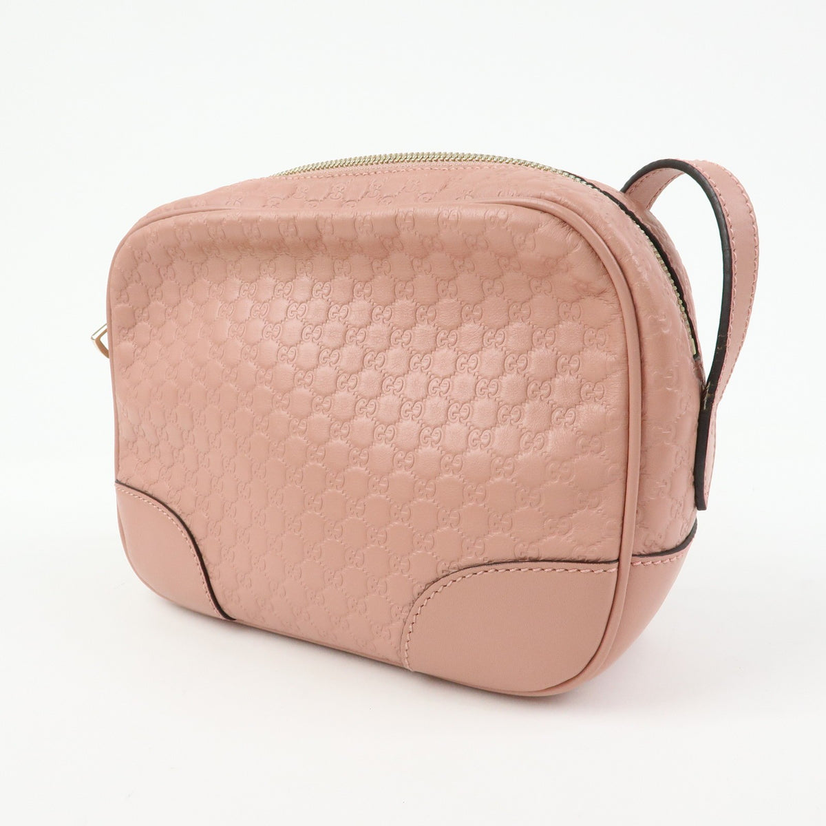 Gucci Bree Disco Microguccissima Leather, Pink, Leather, Crossbody Bag
