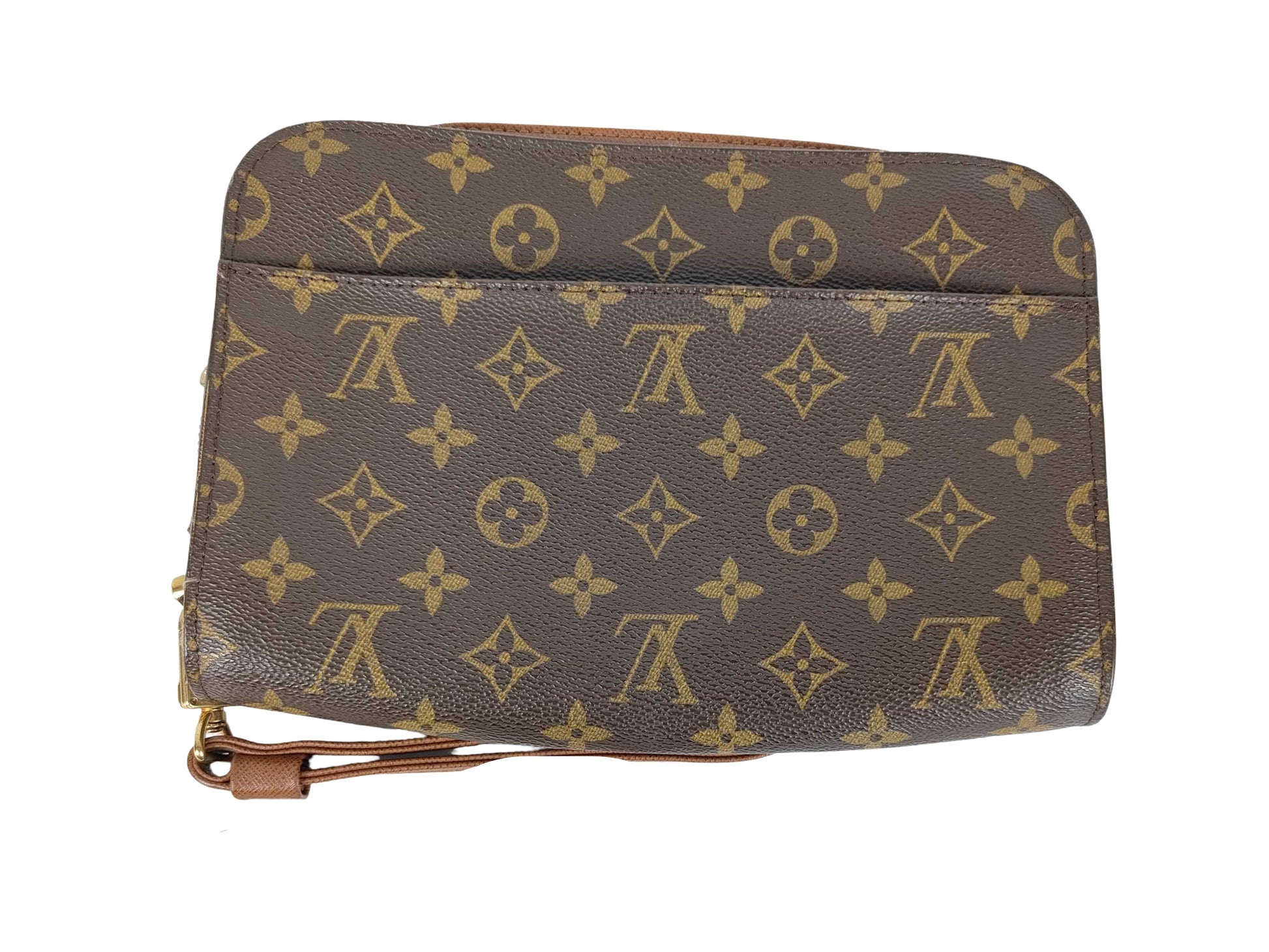 Louis Vuitton Pochette Orsay Monogram Canvas, Brown, Canvas, Clutch