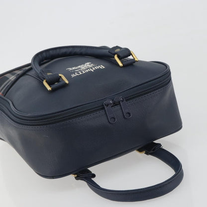 Burberry Nova Check Nova Check Canvas and leather, Navy, Leather, Handbag