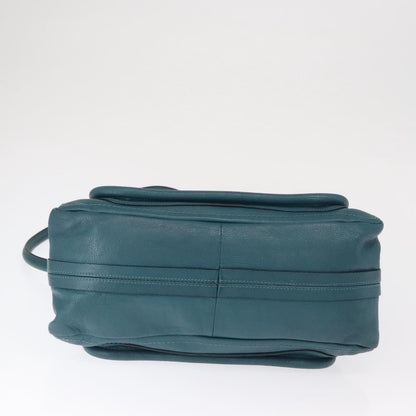 Chloe Paraty Top Handle Bag Leather, GREEN, LEATHER, Shoulder bag