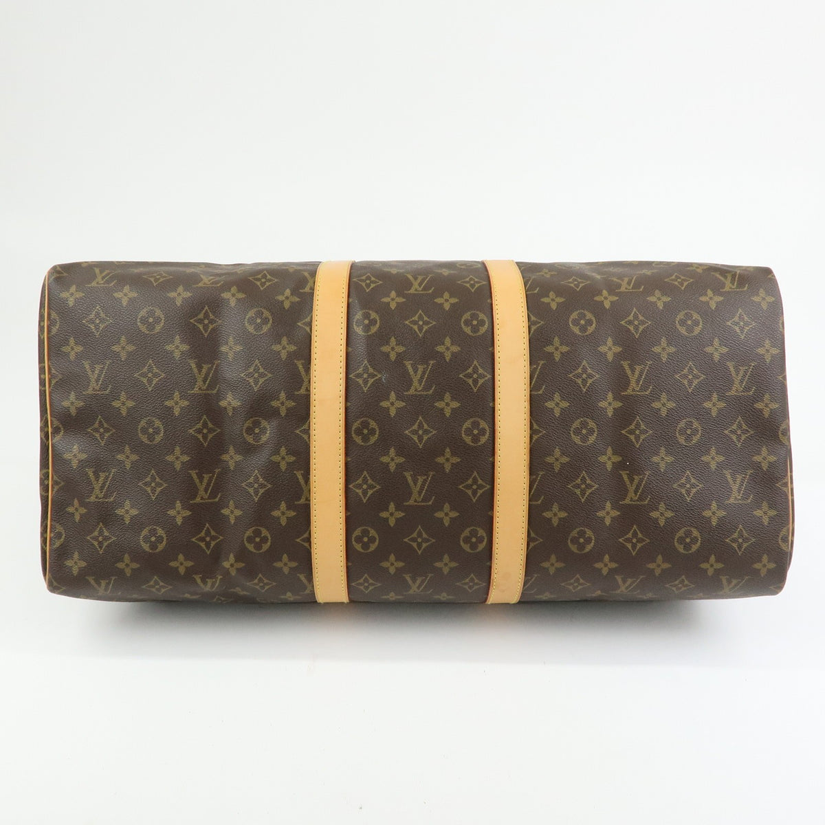 Louis Vuitton Keepall Monogram Canvas, Brown, Canvas, Travel Bag